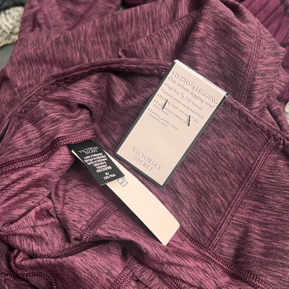Victoria’s Secret High Rise Studio 7/8 length The Softer Legging ever Size 8 - Picture 5 of 8